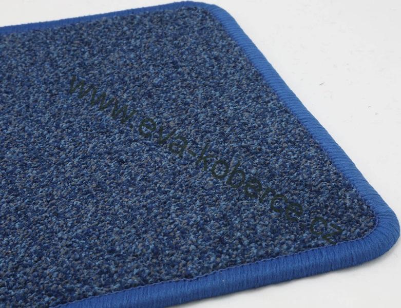 Vysoce zátěžové koberce Tampa zelené a modré barvy